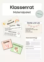 Vorschau - Anderer Materialtyp - Unser Klassenrat - Deckblatt