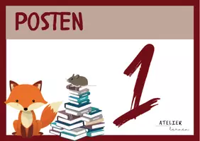 Vorschau - Stationenlernen - Stationenkarten zum Literaturprojekt Pippilothek - Deckblatt