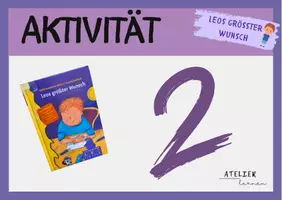 Vorschau - Unterrichtsreihen - Stationenkarten zum Literaturprojekt Leos grösster Wunsch - Seite 2