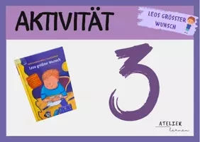 Vorschau - Unterrichtsreihen - Stationenkarten zum Literaturprojekt Leos grösster Wunsch - Seite 3