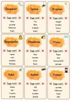 Vorschau - Spiele - Herbst Erklärspiel Freiarbeit Erklär mal Sag es nicht Lernspiel - Seite 3