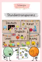 Vorschau - Präsentationen/Tafelbilder - Stundentransparenz/Tagestransparenz - Deckblatt