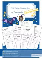 Vorschau - Arbeitsblätter - Das kleine Einmaleins Lernzielkontrollen - Deckblatt