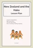 Vorschau - Arbeitsblätter - New Zealand and the Haka: reading, speaking, vocabulary - Deckblatt