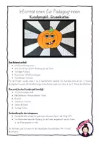 Vorschau - Stundenentwürfe - Kunstidee HALLOWEEN: Gruselkürbis - Seite 2