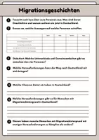 Vorschau - Stationenlernen - Zuwanderung nach Deutschland - Arbeitsblätter - Seite 2