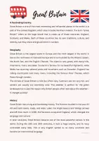 Vorschau - Arbeitsblätter - Great Britain: An Introduction - Seite 1