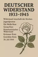 Vorschau - Lehrpläne/Lehrermaterial - Deutscher Widerstand (1933-1945) - Übersicht zur Prüfungsvorbereitung - Deckblatt