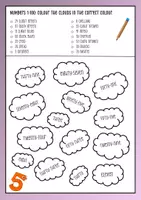 Vorschau - Arbeitsblätter - Read and colour numbers 1-100 - Seite 2