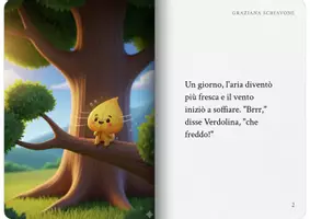 anteprima - Opere didattiche / Libri di testo - Verdolina e la sua nuova casa - Pagina 2