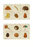 Vorschau - Spiele - Herbst Bingo Kindergarten - Seite 3