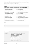 Vorschau - Arbeitsblätter - Bundle Deutsch im Gespräch - Mobilität 1: 5 Übungen mit je 18 Fragen inkl. Redemittel & Leitfaden - Seite 1