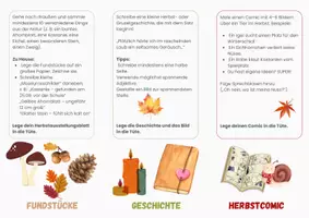 Vorschau - Arbeitsblätter - Broschüre mit Aufgaben für die Herbstferien - Seite 2