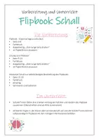 Vorschau - Stundenentwürfe - Schall - Flipbook (Merkheft) mit Lösungen & Infokarten für Freiarbeit - Seite 1