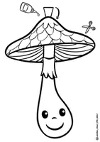 Vorschau - Stationenlernen - Bastelvorlage Klassenprojekt "Herbst-Pilze-Girlande" / Herbst - Seite 3