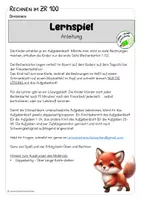 Vorschau - Stationenlernen - Division im Zahlenraum 100 - Rechenwendekarten | Klasse 2 - Seite 2