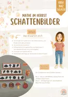 Vorschau - Spiele - Schattenbilder zum Thema Herbst - Deckblatt