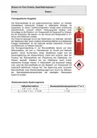 Vorschau - Arbeitsblätter - Probeklausuraufgabe: Brennstoffzelle (bearbeitbar + EWH) - Seite 1