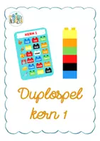 Voorbeeld - Duplospel Kern 1 - VLL Kim - Voorblad