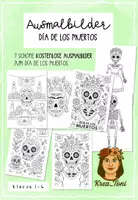 Vorschau - Mal- und Bastelvorlagen - Kostenlos: Ausmalbilder Día de los muertos – 7 schöne Motive (Klasse 1, 2, 3, 4, 5, 6) - Deckblatt