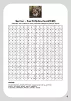 Vorschau - Arbeitsblätter - Suchsel differenziert: 10 Tiere im Herbst & Winter - Seite 3
