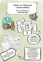 Vorschau - Arbeitsblätter - Sachtexte - Übungen zum Verstehen und Schreiben (Tiere der Welt) - Deckblatt