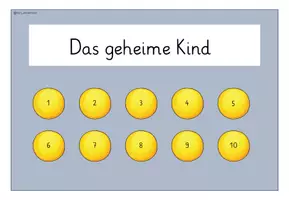 Vorschau - Poster - Das geheime Kind - Deckblatt