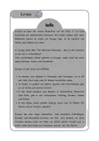 Vorschau - Arbeitsblätter - Europa Forscherheft / Lerntheke - Seite 3
