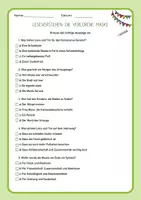 Vorschau - Arbeitsblätter - Deutsch Leseverstehen Karneval/Fasching (Klasse 4-6) - Seite 3