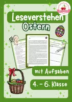 Vorschau - Arbeitsblätter - Deutsche Leseverstehen Frühlings-Bundle (Klasse 4-6) - Seite 1