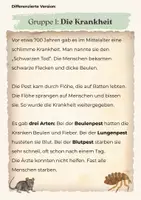 Vorschau - Arbeitsblätter - Die Pest im Mittelalter (+ Differenziertes Material) - Seite 2