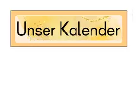 Vorschau - Poster - Kalender und Tagestransparenz - Seite 1