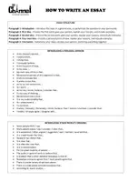 Vorschau - Merkblätter - HOW TO WRITE AN ESSAY – Guide & Sample Answers (B2 First) - Seite 1