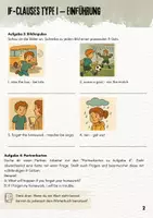 Vorschau - Arbeitsblätter - If-Clauses Type I – Übungen, Bildimpulse und Partnerkarten (Englisch 7–9) - Seite 3