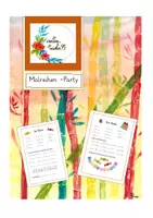 Vorschau - Arbeitsblätter - Malreihen Party - Deckblatt
