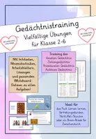 Vorschau - Arbeitsblätter - Gedächtnistraining - Brain Breaks für Klasse 2-6 - Seite 1