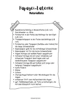 Vorschau - Stundenentwürfe - Papagei-Laterne I Sankt Martin I Laternenumzug - Seite 1