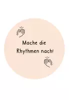 Vorschau - Spiele - Musik Freiarbeit: Glücksrad Vorlage Bodypercussion - Seite 1