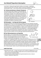 Vorschau - Arbeitsblätter - Ibuprofen und Nozizeption Exogene Substanzen Schmerzlinderung - Seite 1