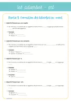 anteprima - Esercizi - Adverbes et adjectifs (-ment) - Francese - Pagina 2