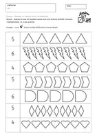 Aperçu - Feuilles d'exercices - colorier jusqu'à 6 chiffres - Page de couverture