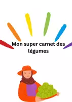 Προεπισκόπηση - Flashcards - Mon super carnet des légumes - Εξώφυλλο
