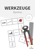 Vorschau - Stationenlernen - Werkzeuge-Domino: Spiel für den Werk- und Technikunterricht - Deckblatt