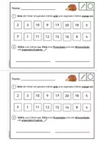 Vorschau - Unterrichtsreihen - Übungshefte Mathe (Klasse 1) - wachsendes Sparpaket - Seite 3