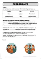 Vorschau - Arbeitsblätter - Peergroups - Seite 1