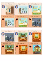 Vorschau - Spiele - "I have/ Who has?" The house - rooms - Seite 3