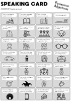 Vorschau - Stationenlernen - Possessives & Pronouns Speaking Card - Spiel zu englischen Pronomen | Board Game - Seite 3