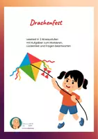 Vorschau - Arbeitsblätter - 3 Herbstgeschichten entdecken – Lesen in drei Stufen - Deckblatt