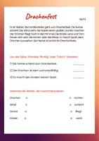 Vorschau - Arbeitsblätter - 3 Herbstgeschichten entdecken – Lesen in drei Stufen - Seite 1