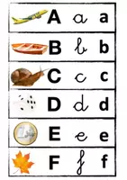 Vista previa - Tarjetas / Manipulativos - PACK PER TREBALLAR L'ABECEDARI - página 3
